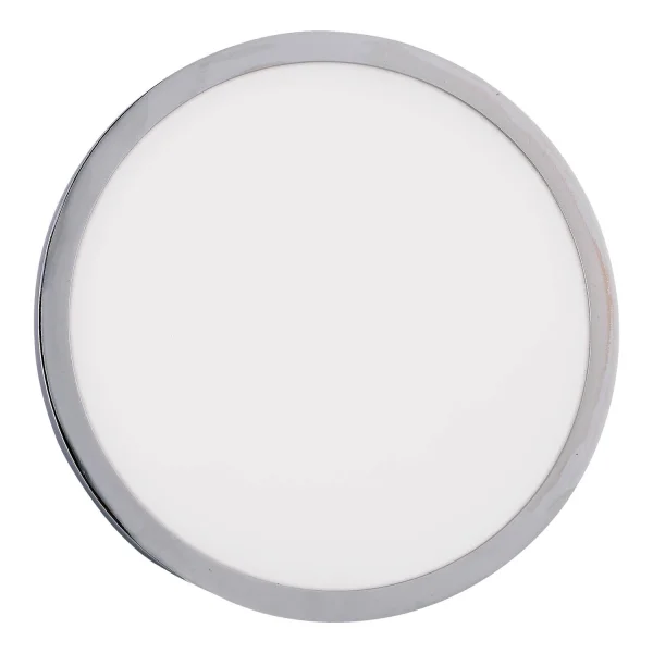 LUZ DE BAIXA LED CIRCULAR 18W CROMO