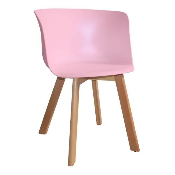 POLTRONA NORDIC WOOD ROSA