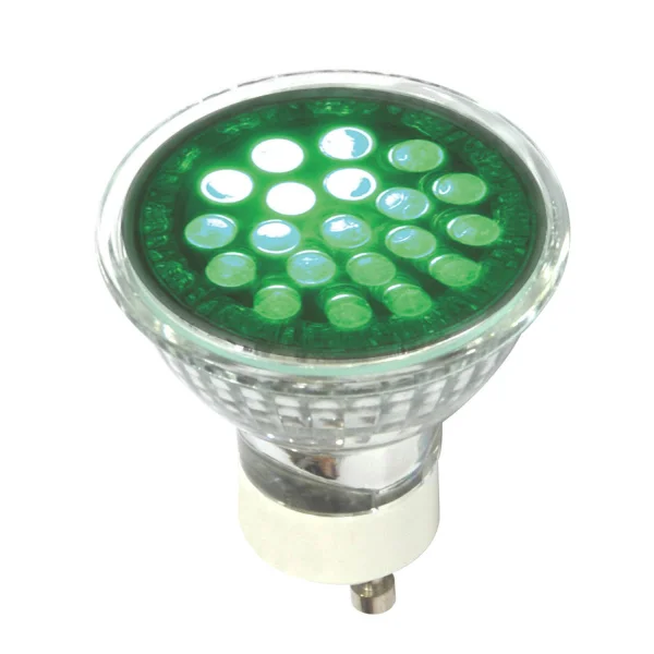 LÂMPADA DIRETA 2º LEDS 1W VERDE